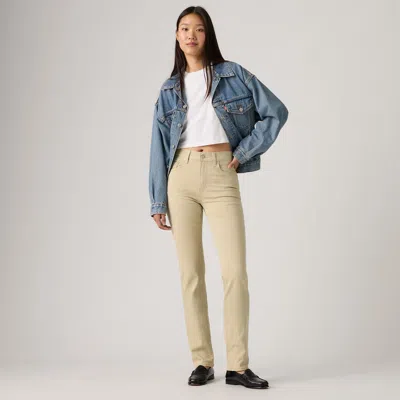 Levi's 724 High Rise Straight Women's Jeans 34x32 In Blue