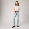 Levi's 725 Heritage Bootcut Zip Women's Jeans 34x34 In Blue
