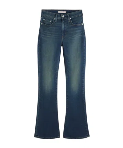 Levi's 725 High Rise Bootcut Jeans In Blue