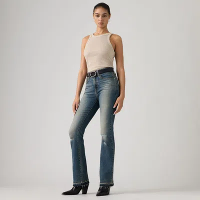 Levi's 725 High Rise Bootcut Women's Jeans 32x32 In Blue