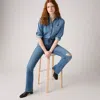 Levi's 725 High-rise Bootcut Women's Jeans 33x34 In Blue