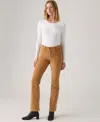 Levi's 725 High-waist Classic Stretch Bootcut Jeans In Brown