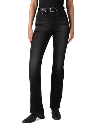 Levi's 725 High-waist Classic Stretch Bootcut Jeans In Black