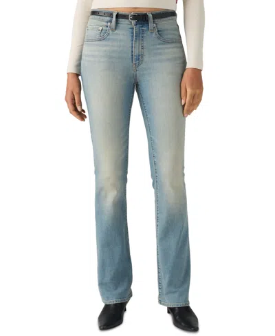 Levi's 725 High-waist Classic Stretch Bootcut Jeans In Blue