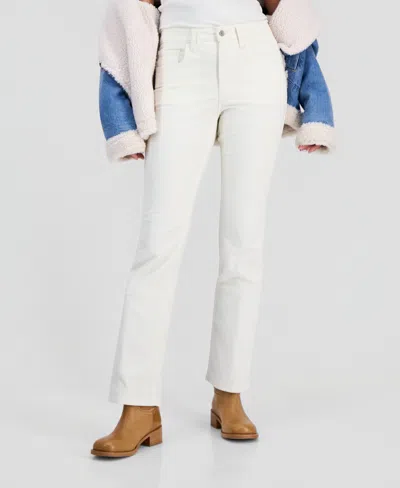 Levi's 725 High-waist Classic Stretch Bootcut Jeans In White