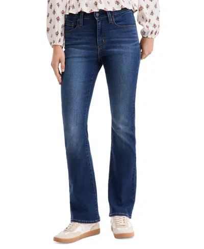 Levi's 725 High-waist Classic Stretch Bootcut Jeans In Blue