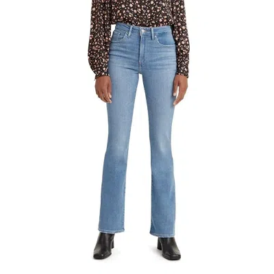 Levi's 725 Jeans Women's Blue Denim Stretch High Rise Bootcut Leg Gbo3564