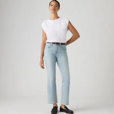 Levi's 725 Kick Boot Women's Jeans 25x27 In Blue