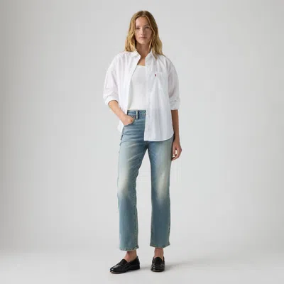 Levi's 725 Kick Boot Women's Jeans 25x27 In Trail Dust