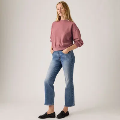 Levi's 725 Kick Boot Women's Jeans 34x27 In Blue