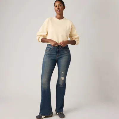 Levi's 726 High-rise Flare Women's Jeans 32x32 In Blue