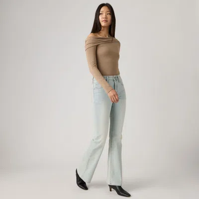 Levi's 726 High-rise Flare Women's Jeans 33x32 In Blue