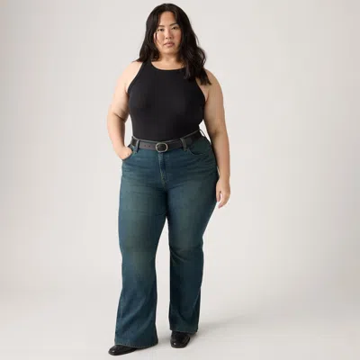 Levi's 726 High-rise Flare Women's Jeans (plus Size) 14m In Cash Out Plus