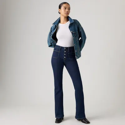 Levi's 726 Patch Pocket Women's Jeans 24x32 In Blue