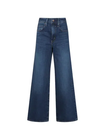 Levi's 728 Wide-leg Jeans In Blue
