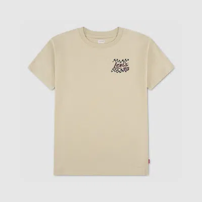 Levi's 73 Horse Power Tee Big Boys 8-20 T-shirt L In Fields Of Rye