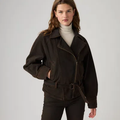 Levi's 80's Bomber Jacket In Brown