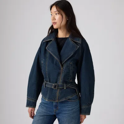 Levi's 80's Bomber Jacket In Blue