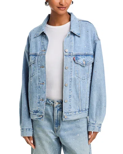 Levi's 90's Trucker Dazzle Me Denim Jacket In Blue