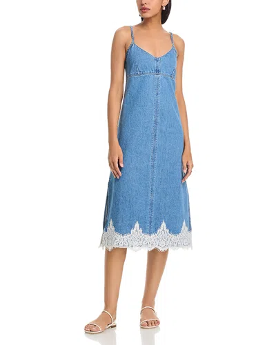 Levi's 90s Denim Slip Dress In Blue