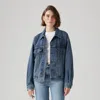 Levi's Xl Trucker Jacket In Blue