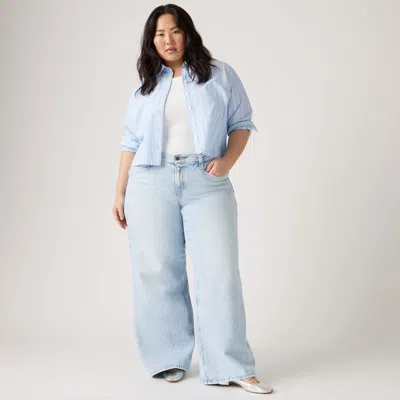 Levi's 94 Baggy Bootcut Women's Jeans (plus Size) 14m In Multi