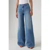 Levi's® 94 Mid Rise Baggy Wide Leg Jeans In Cool Vertical