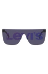 Levi's® 99mm Shield Sunglasses In Grey