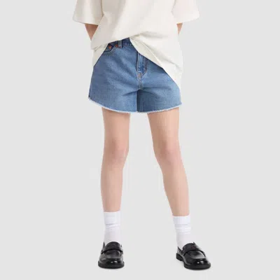 Levi's A Line Denim Big Girls 7-16 Shorts 16 In Blue