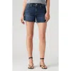 Levi's® A-line Denim Shorts In Blue