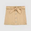 Levi's Levis A-line Skirt W/ Satin Belt Little Girls 4-6x 5