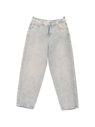 Levi's Kids' Acid-wash Jeans In White