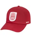 Levi's Adjustable Graphic Patch Baseball Cap In Red