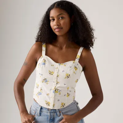 Levi's Adore Bustier Top In Multi
