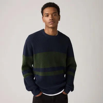 Levi's Alamo Crewneck Sweater In Blue