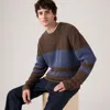 Levi's Alamo Crewneck Sweater In Brown