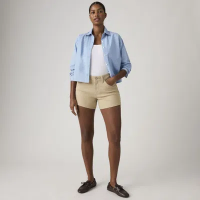 Levi's A-line Women's Shorts 34 In Nude