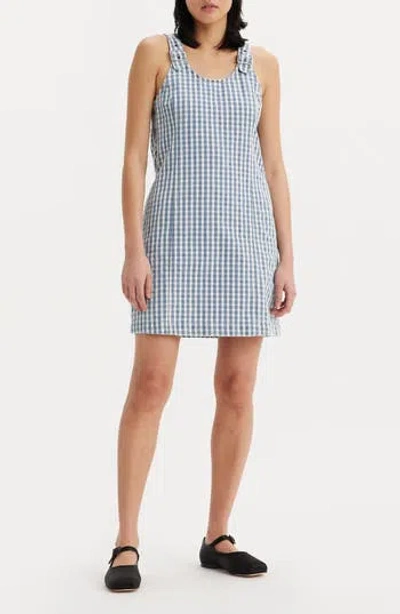 Levi's® Aly Sleeveless Denim Dress In Costanza Plaid