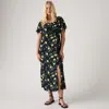 Levi's Amara Column Midi Dress In Multi