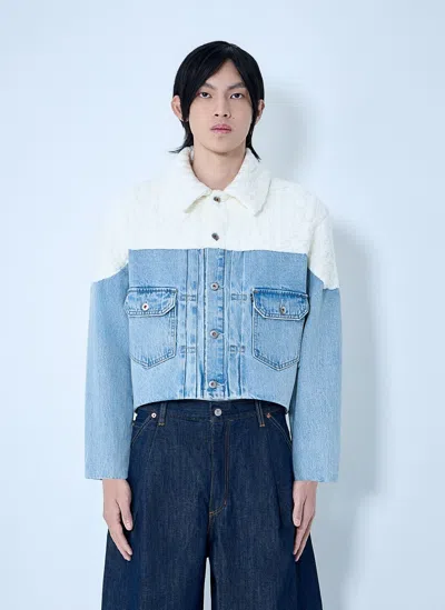 Levi's Aran Trucker Jacket In Blue