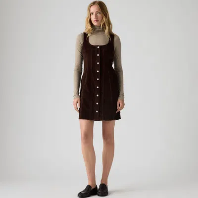 Levi's Audra Tank Dress In Brown