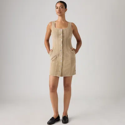 Levi's Audra Tank Dress In Brown