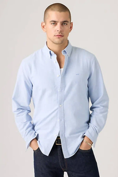 Levi's Authentic Button Down Shirt In Blue
