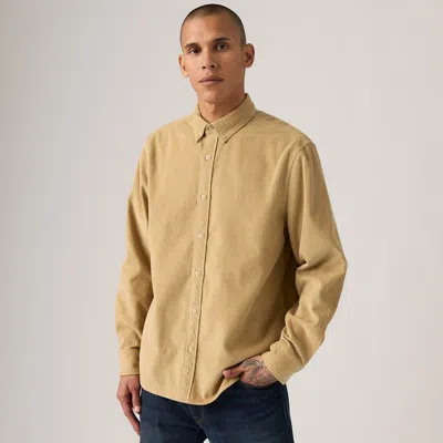 Levi's Authentic Button-down Shirt In Neutral
