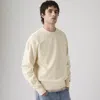 Levi's Authentic Crewneck Sweatshirt In Neutral