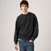 Levi's Authentic Crewneck Sweatshirt In Black