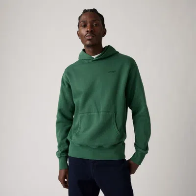 Levi's Authentic Hoodie Sweatshirt In Green