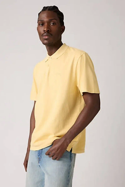 Levi's Authentic Polo In Yellow
