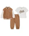 Levi's Baby Boys 3-piece Bomber Jacket, T-shirt And Jogger Set In Multi