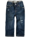 Levi's Baby Boys Pull On Jeans In Reflex Blue